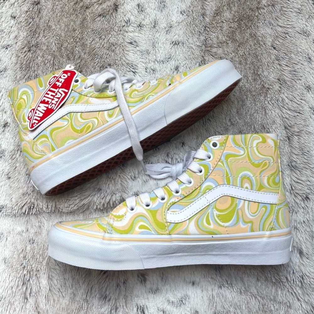 Vans Sk8-hi Tapered Green Swirl